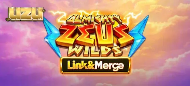 Cena temática do jogo Almighty Zeus Wilds com elementos do Monte Olimpo