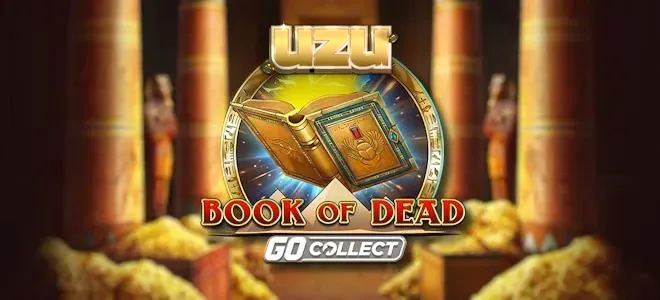 Rich Wilde explorando um templo antigo em Book of Dead GO Collect